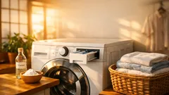 洗濯機に重曹は洗剤代わりになる？メーカーが止める理由と安全な判断軸