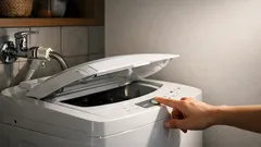 洗濯機の事故を防ぐために運転前に確認したい2つのこと