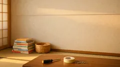 賃貸でもできる浮く絵本棚の作り方、穴を最小限にして壁面収納をすっきり