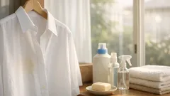 白シャツの襟の黄ばみを落とす方法、原因から前処理2つまでまとめて解説