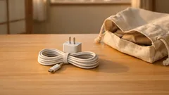 充電ケーブルが絡まない8の字巻きのやり方 道具なしで30秒収納