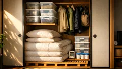 押入れ収納が使いにくい原因はココ、上段下段だけに頼らない配置のコツ