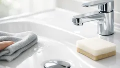 洗面台の掃除は毎日30秒でOK 水垢をためない拭き上げ習慣