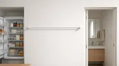 つっぱり棒で家中スッキリ：浴室も冷蔵庫も「あと少し」を埋める収納術