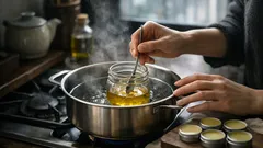 材料3つで簡単、自家製リップバームの作り方と冬の唇ケア