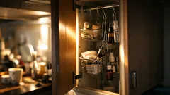 つっぱり棒収納アイデア7選で家の隙間が片づく簡単テク