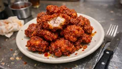 豆板醤×唐辛子粉でやみつき辛さに：外カリ中ジューシーな激辛唐揚げ