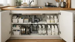 シンク下収納が劇的に変わる、仕切りと定位置でデッドスペースを減らすコツ