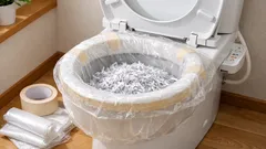 断水時のトイレ問題を解決する簡易トイレの作り方と備え方