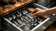 カトラリー収納を整えるだけで朝が変わる 引き出しが散らからない仕切り術